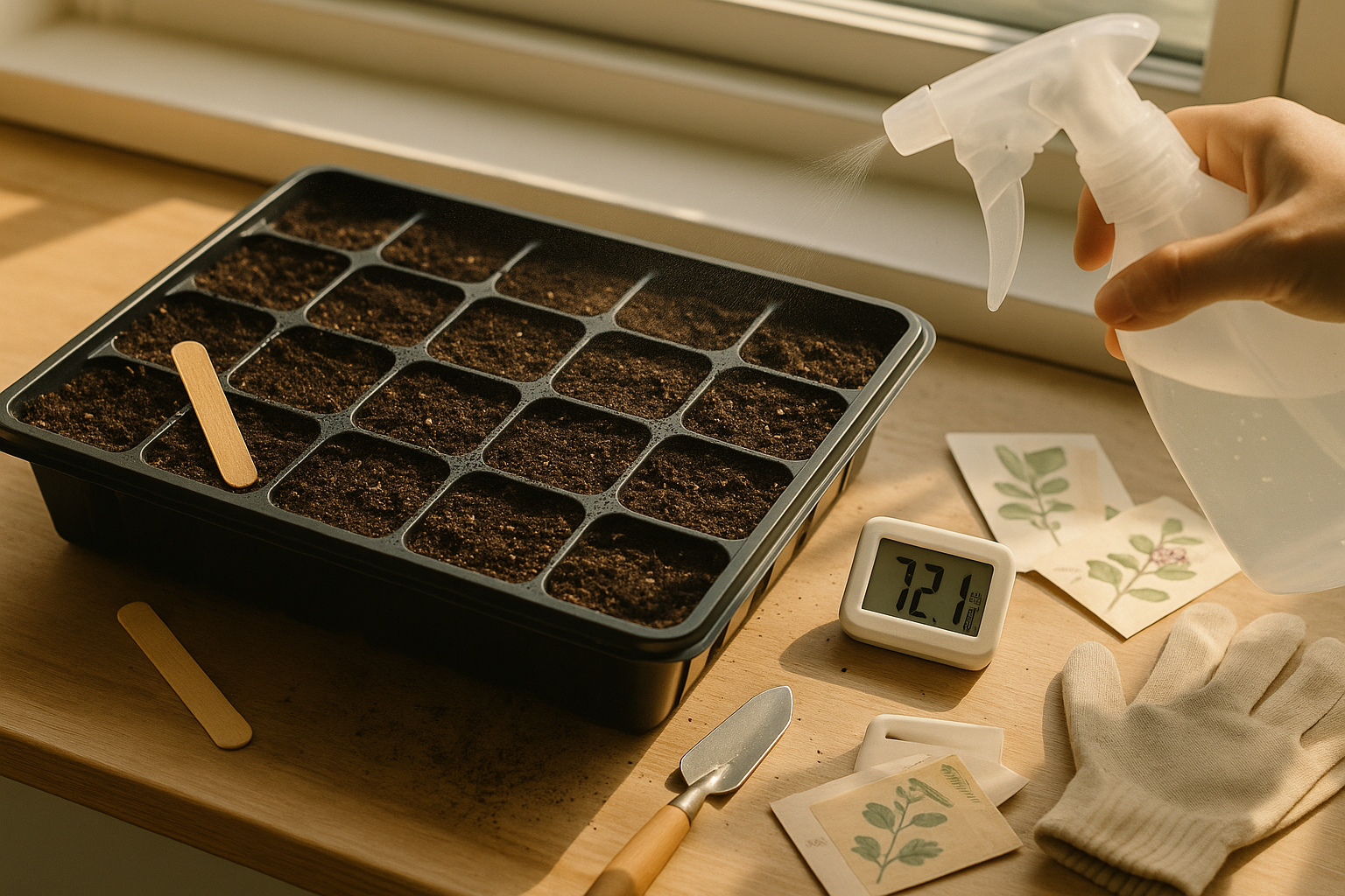 Sowing and Planting Marjoram
