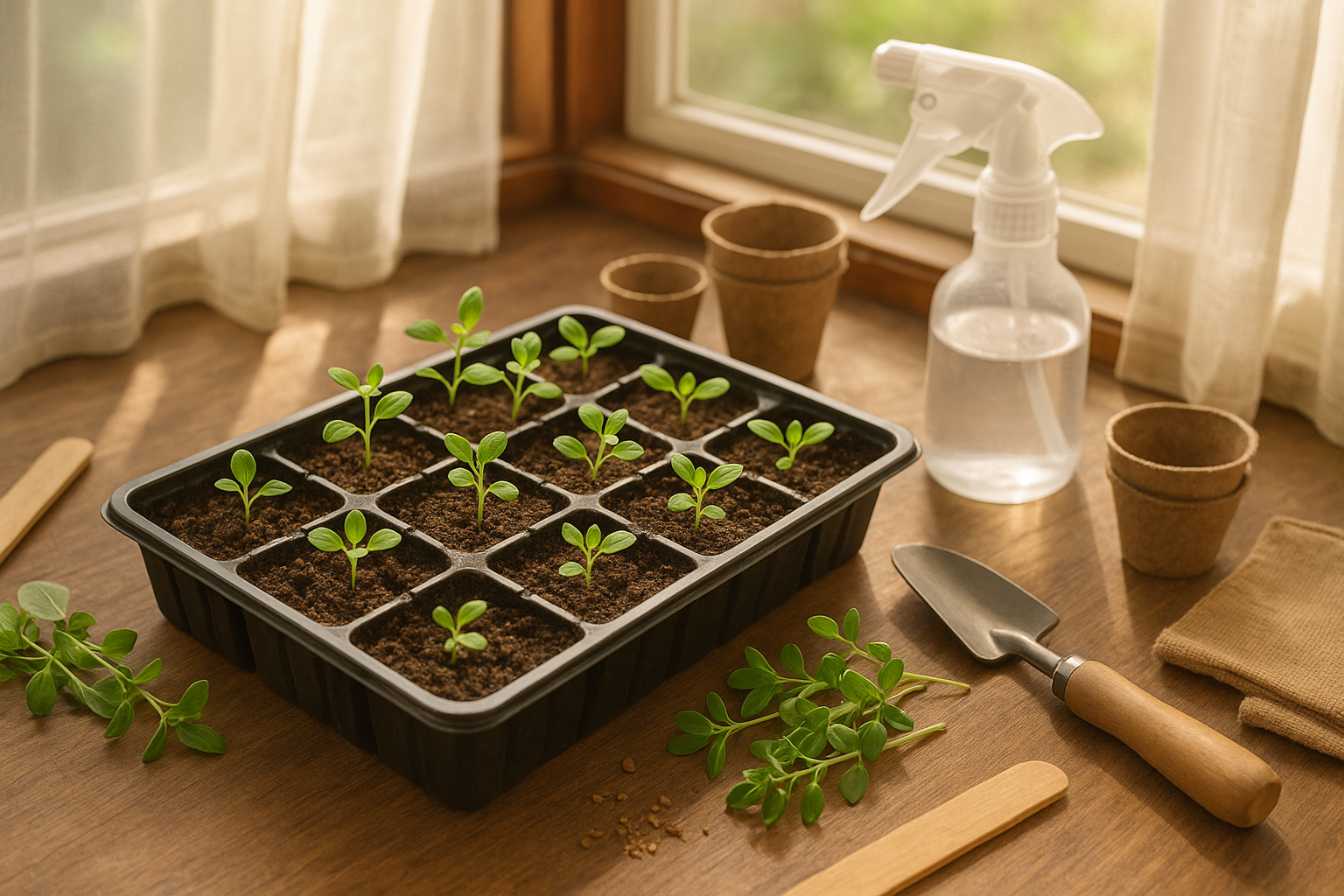 Sowing and Planting Marjoram