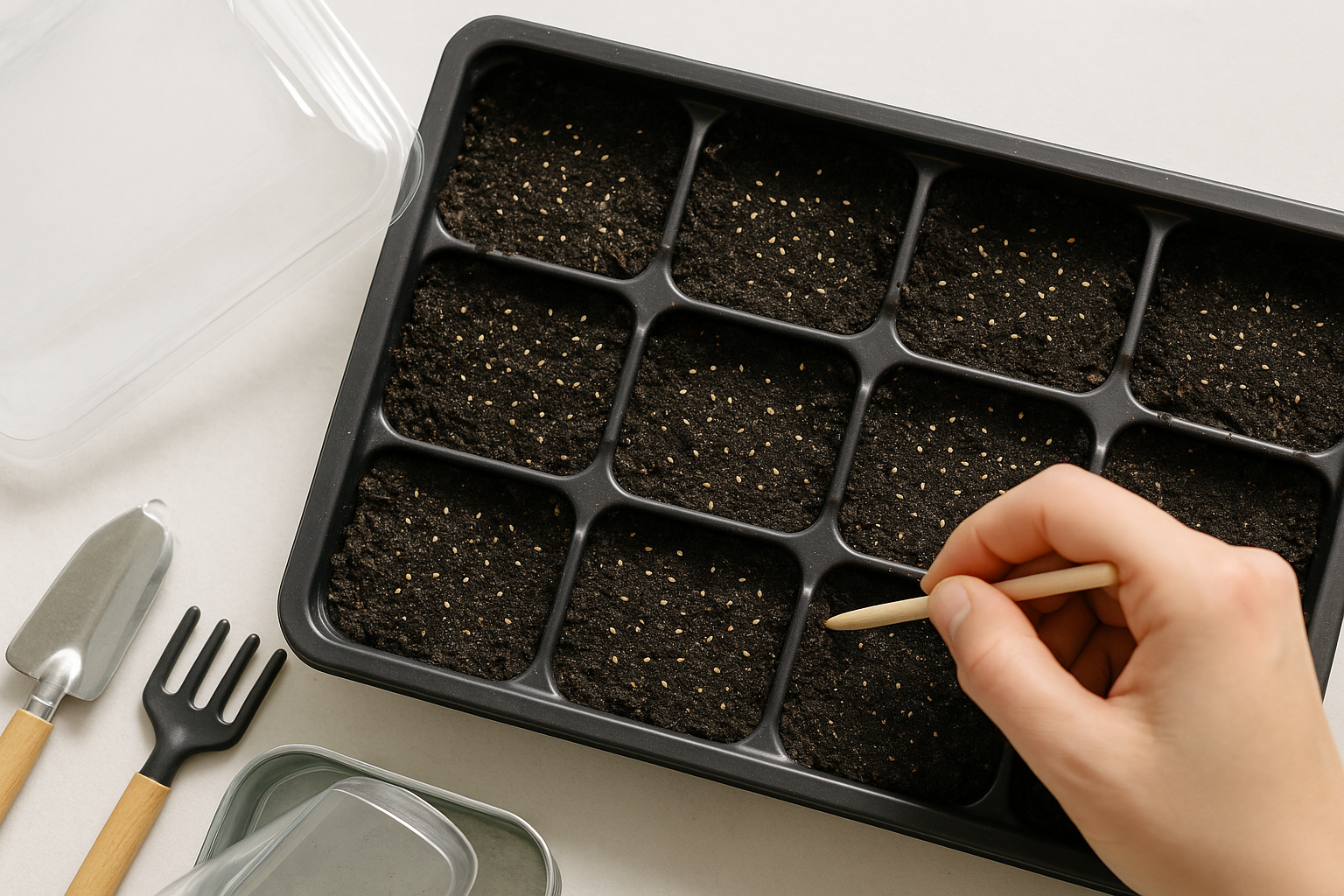 Sowing and Planting Marjoram