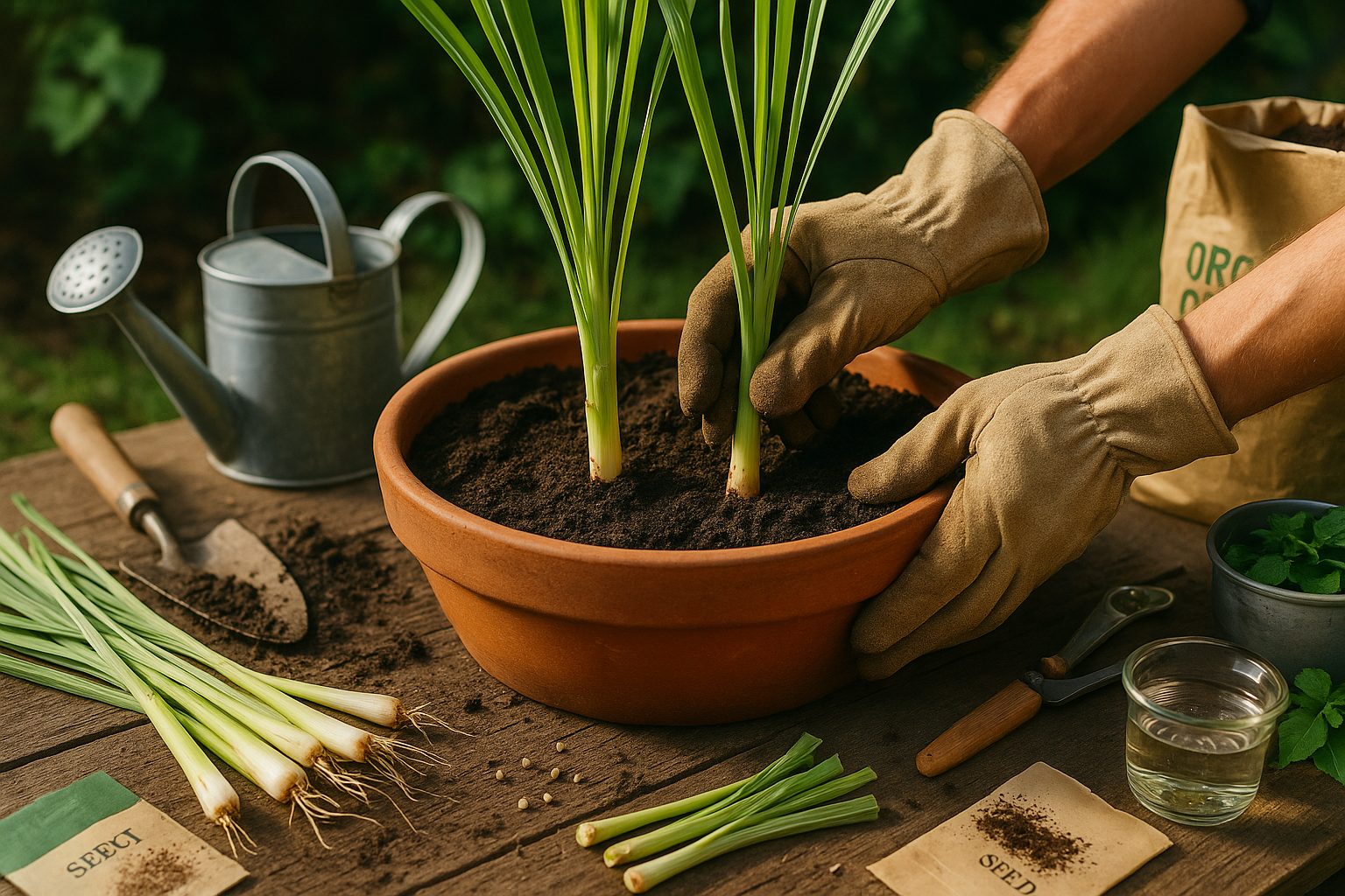 Choosing and Planting Lemongrass