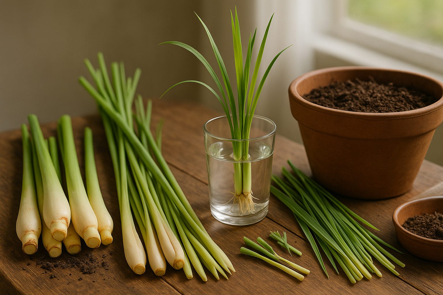 Choosing the Right Lemongrass Growing Method