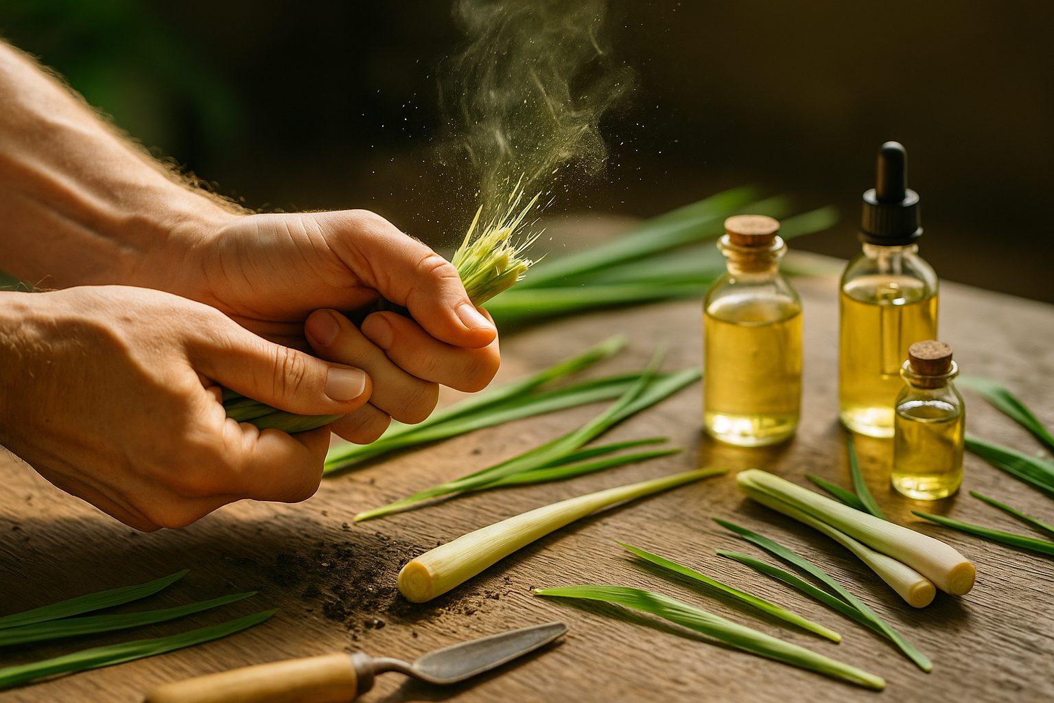 How Lemongrass Repels Mosquitoes