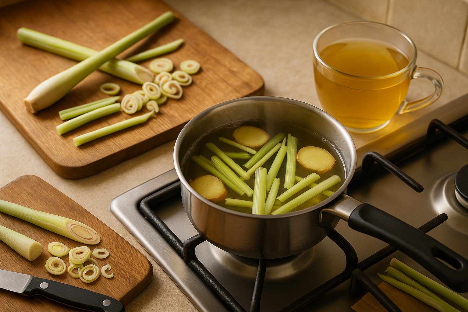 How to Brew Lemongrass Tea at Home