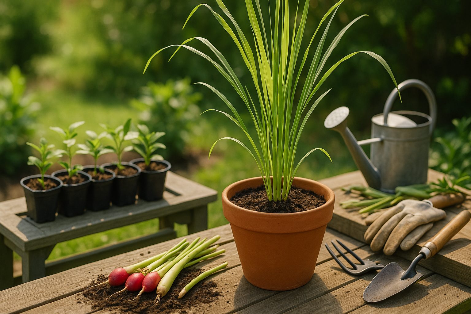 How to Plant Lemongrass Stalks Seeds Pots Ground