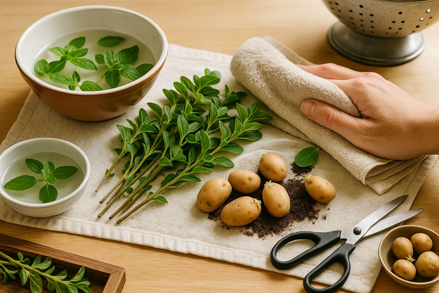 How to Prepare Oregano for Drying