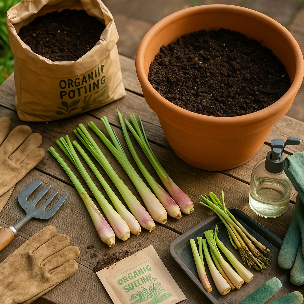 Planting Lemongrass Indoors and Outdoors