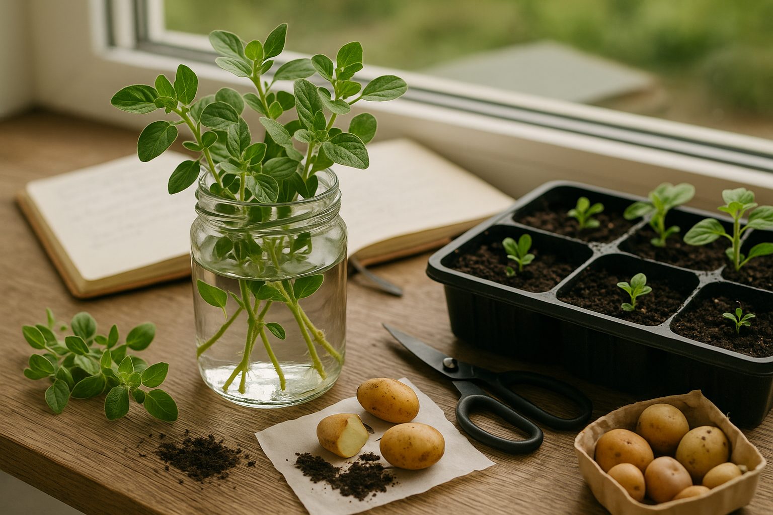 Planting and Potting Mexican Oregano Indoors