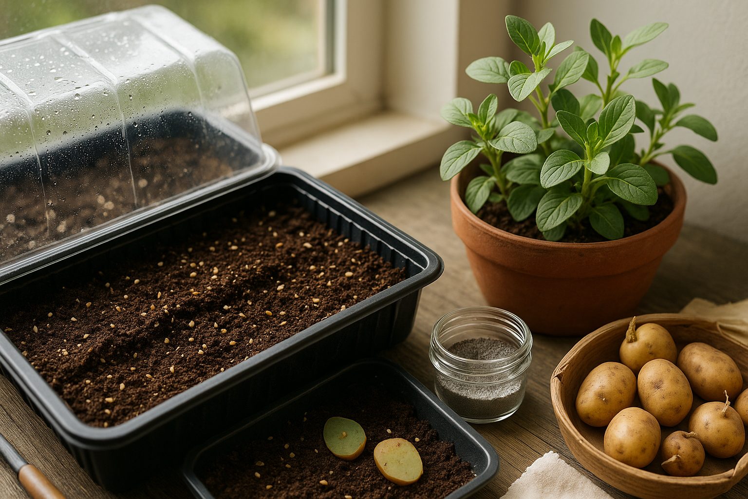 Starting Mexican Oregano Seeds Cuttings Propagation