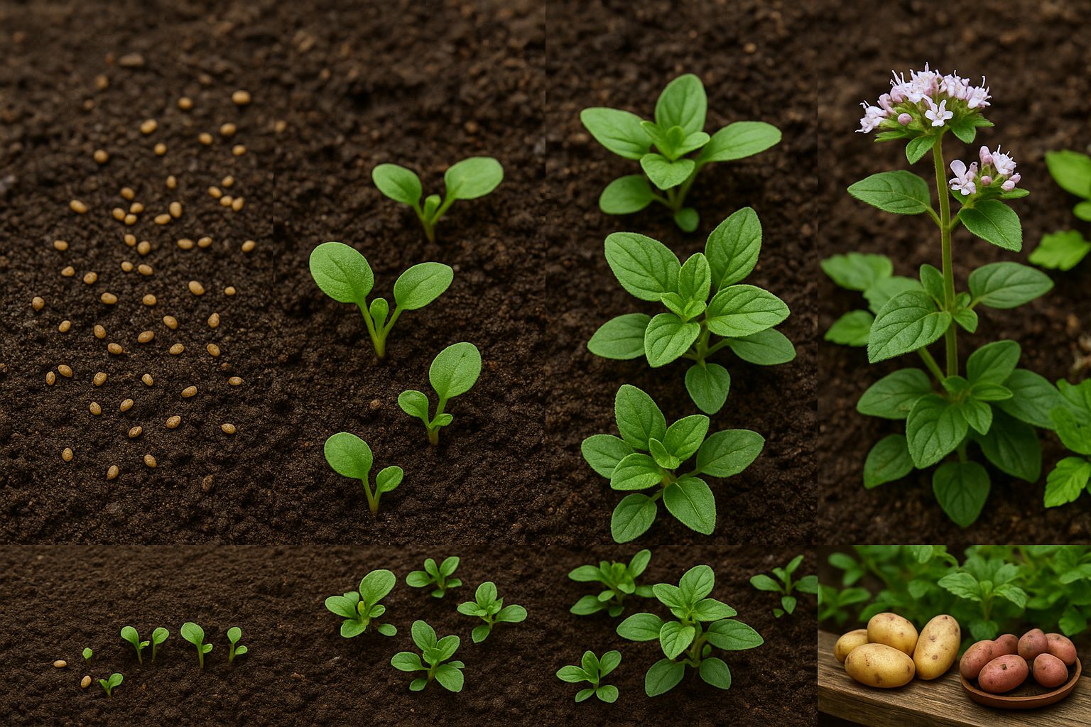 The Life Cycle of Oregano