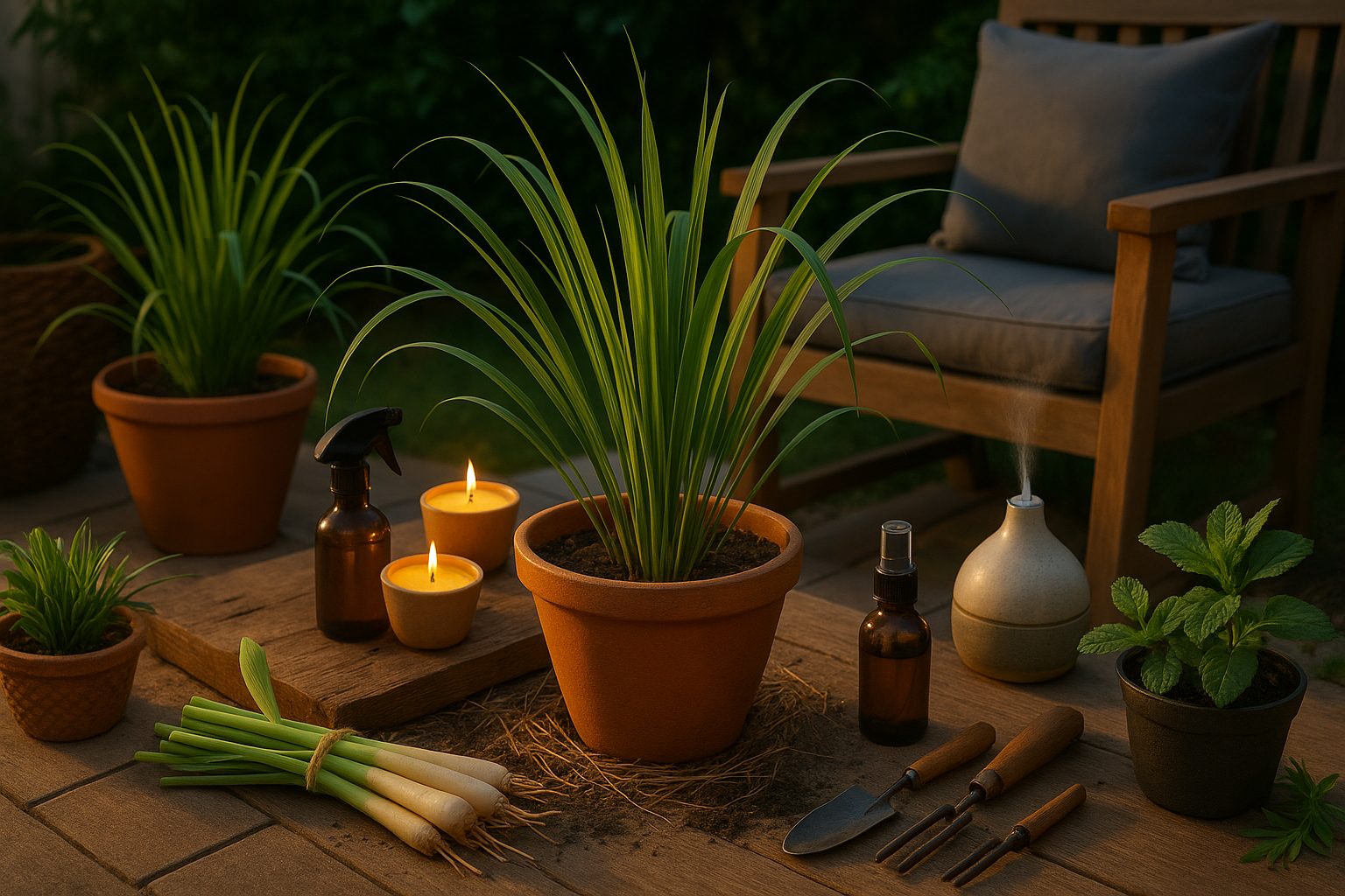 Ways to Use Lemongrass to Keep Mosquitoes Away