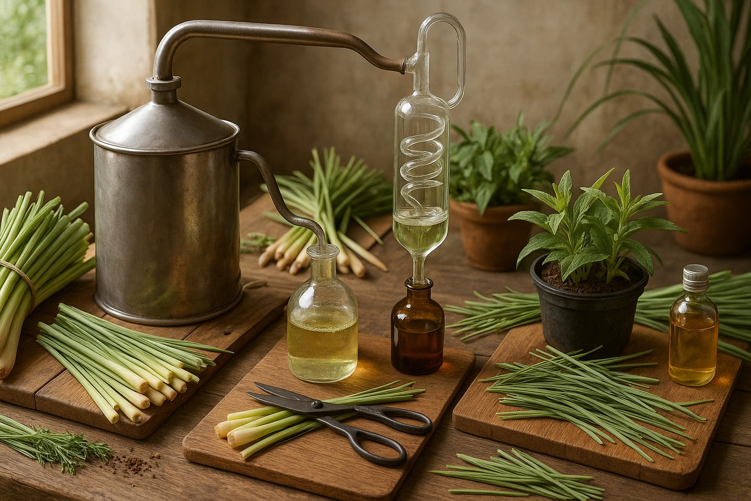 What Are Citronella and Lemongrass