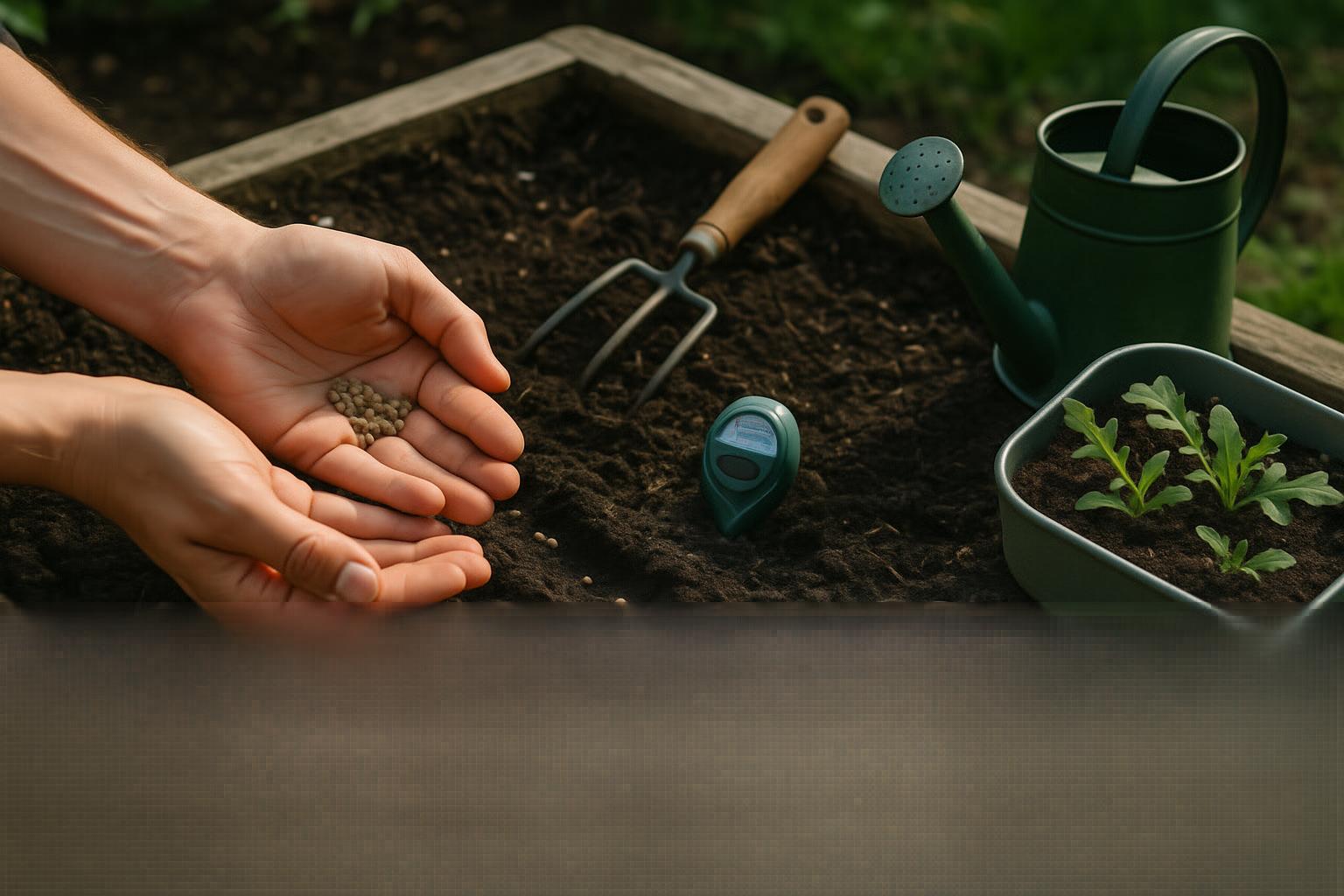 Amending and Preparing Soil for Arugula