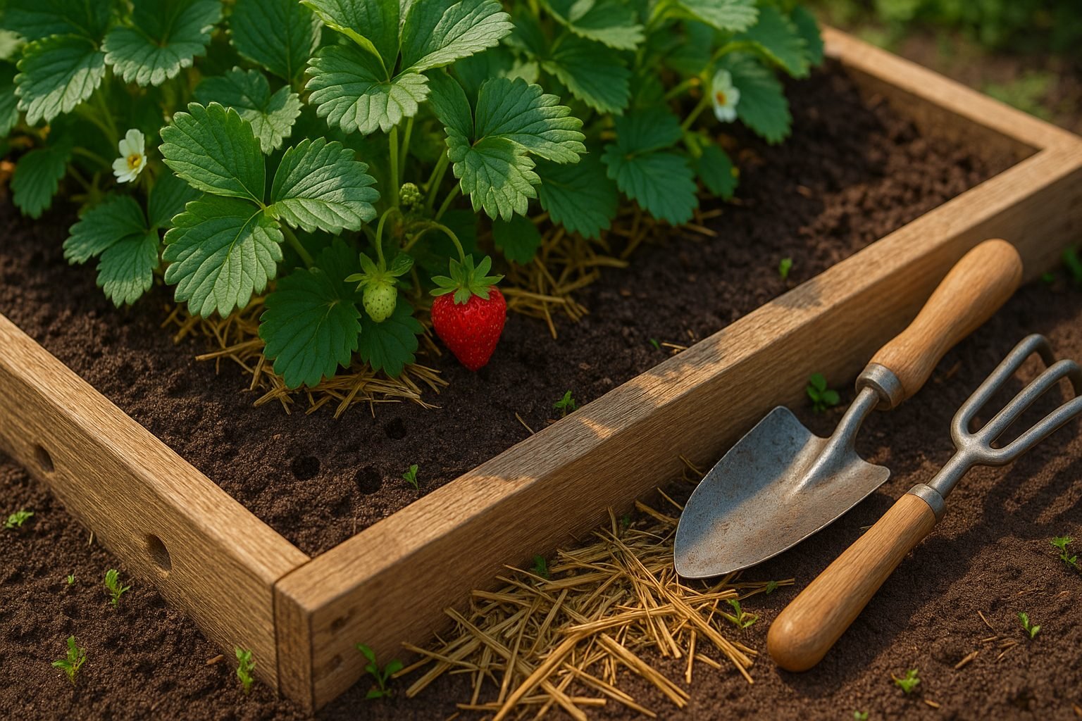 Benefits of Growing Strawberries in Raised Beds