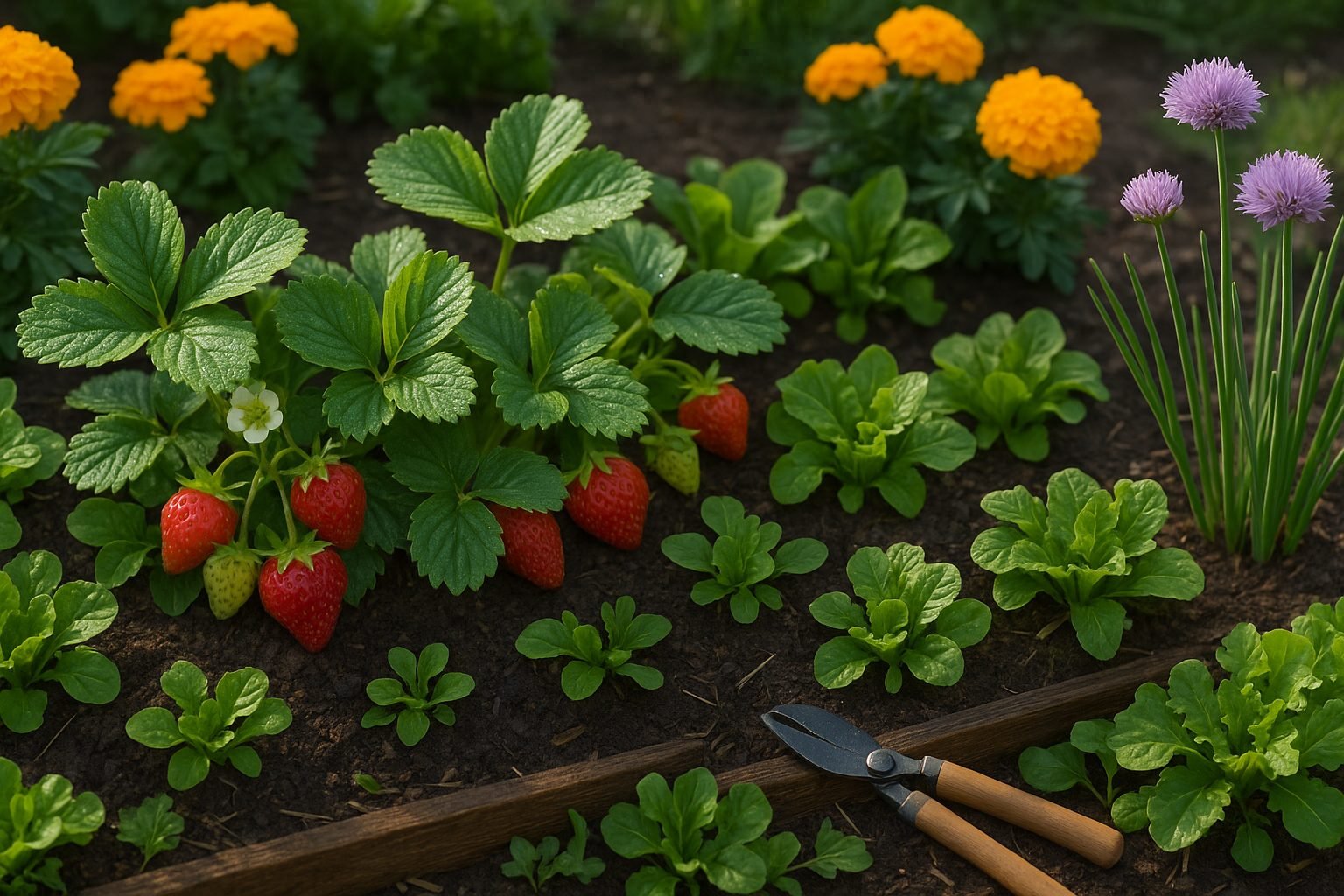 Best Companion Plants for Strawberries