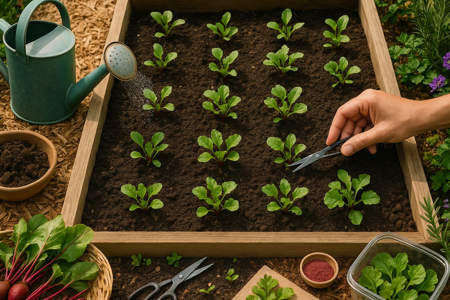 Best Planting Times and Techniques for Beets in Mediterranean Climate