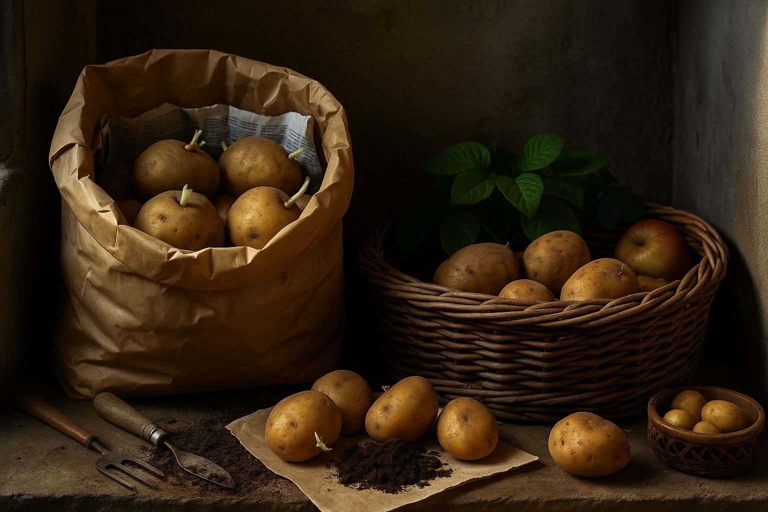Best Practices for Storing Potatoes
