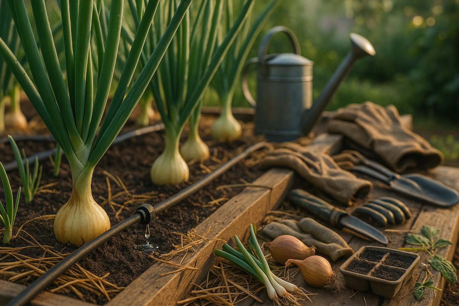 Best Practices for Watering Onions