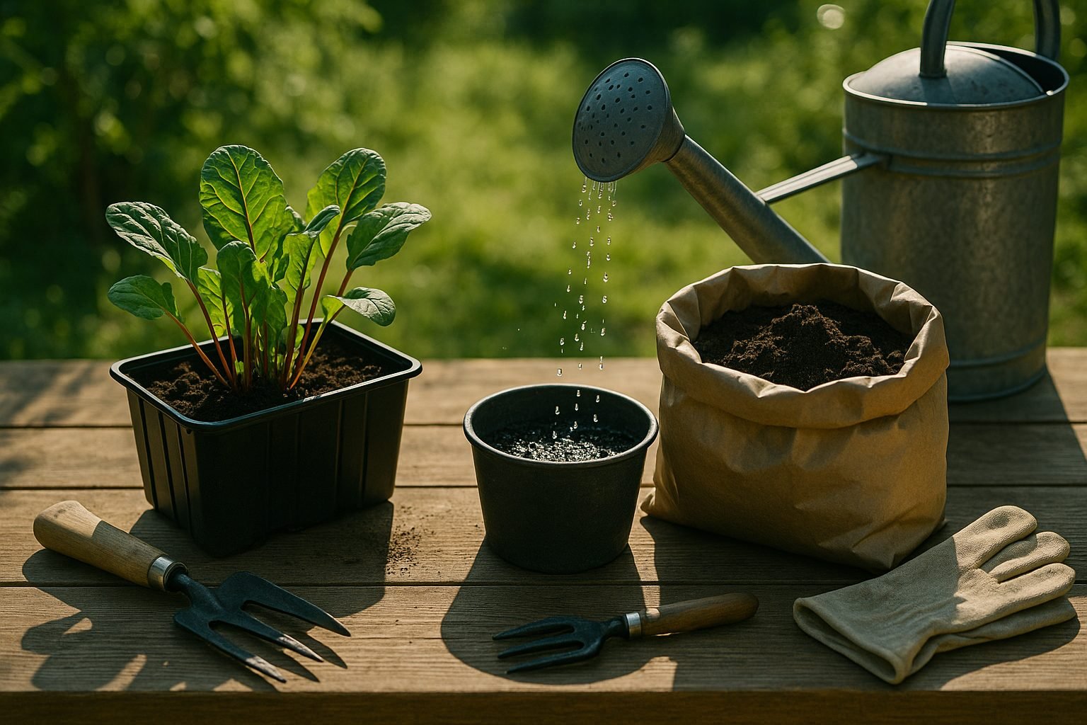 Best Practices for Watering Swiss Chard