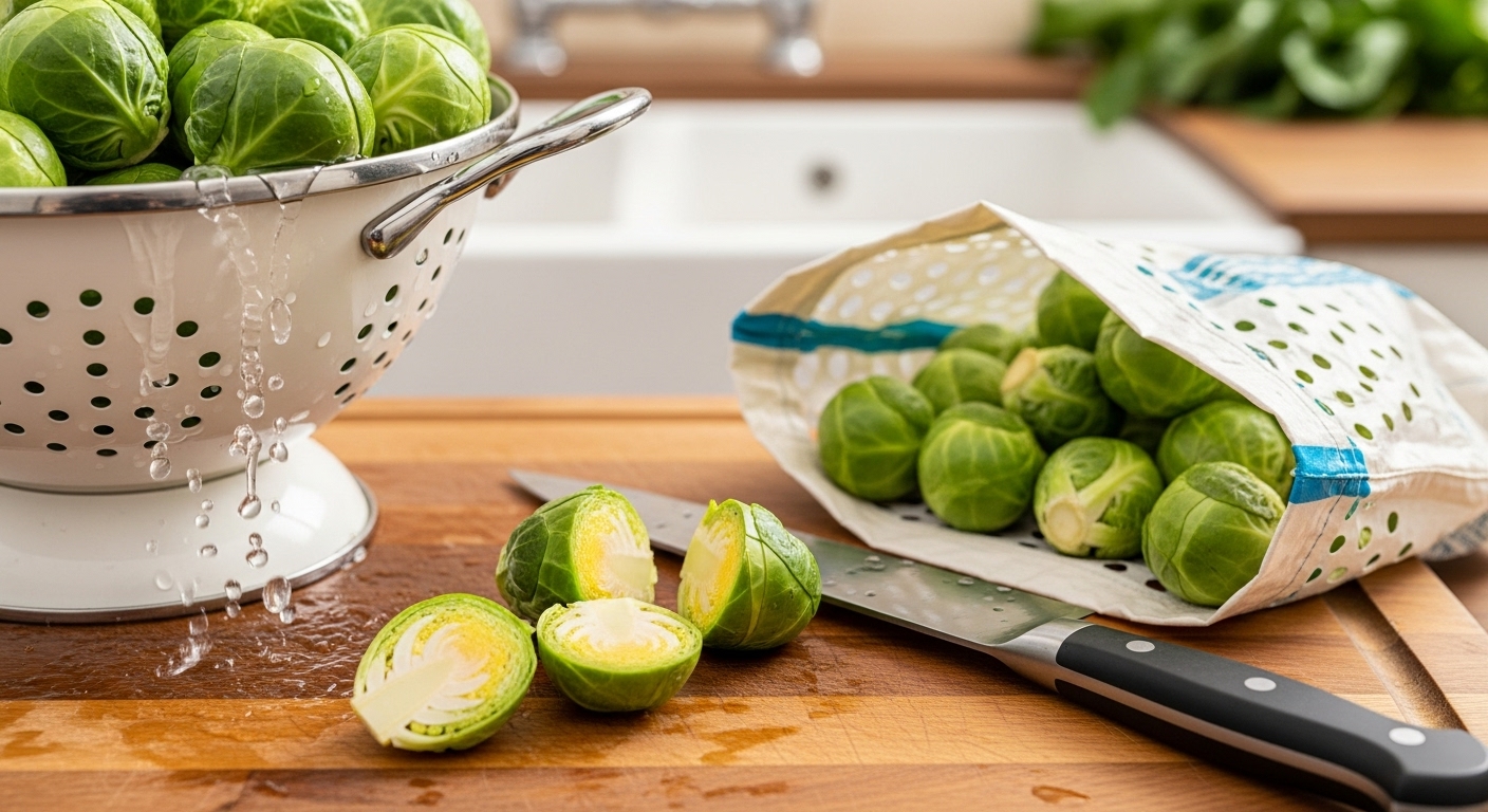 Buying Storing and Prepping Brussels Sprouts