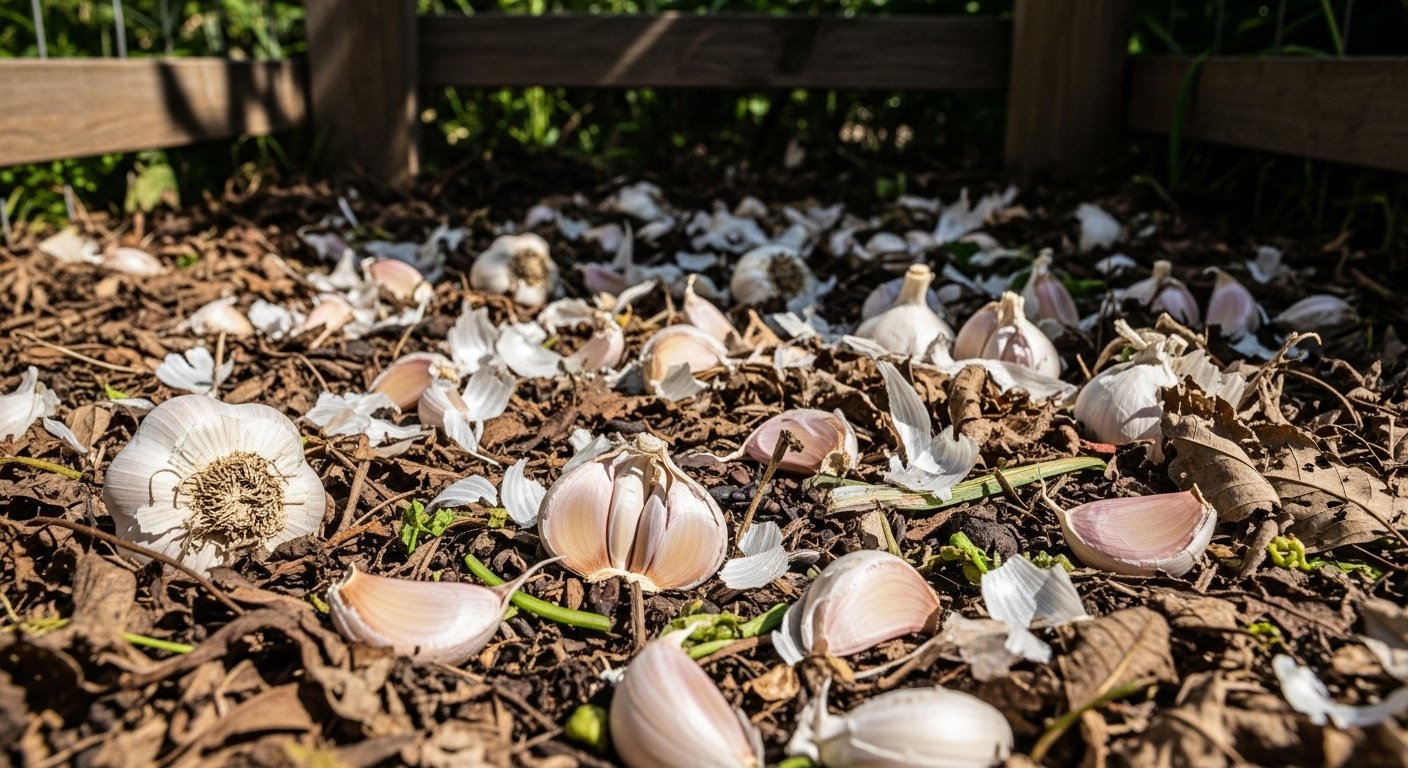 Can You Compost Garlic