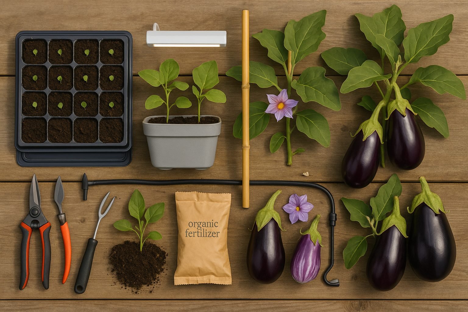 Caring for Eggplant in Hanging Baskets