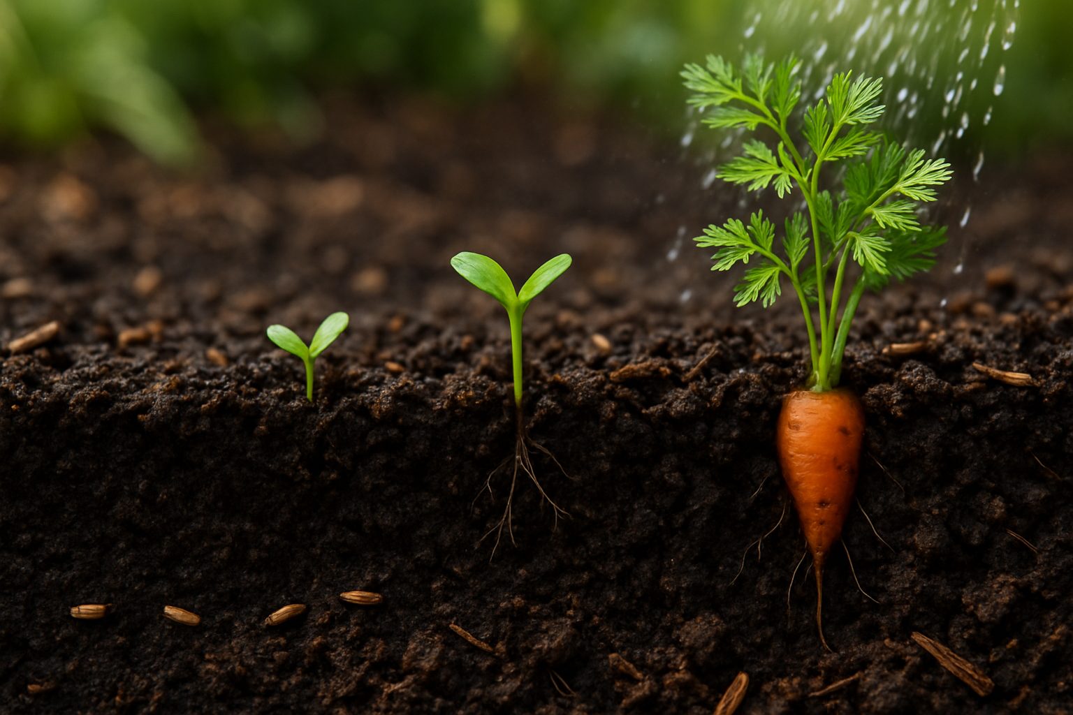 Carrot Growth Stages Explained