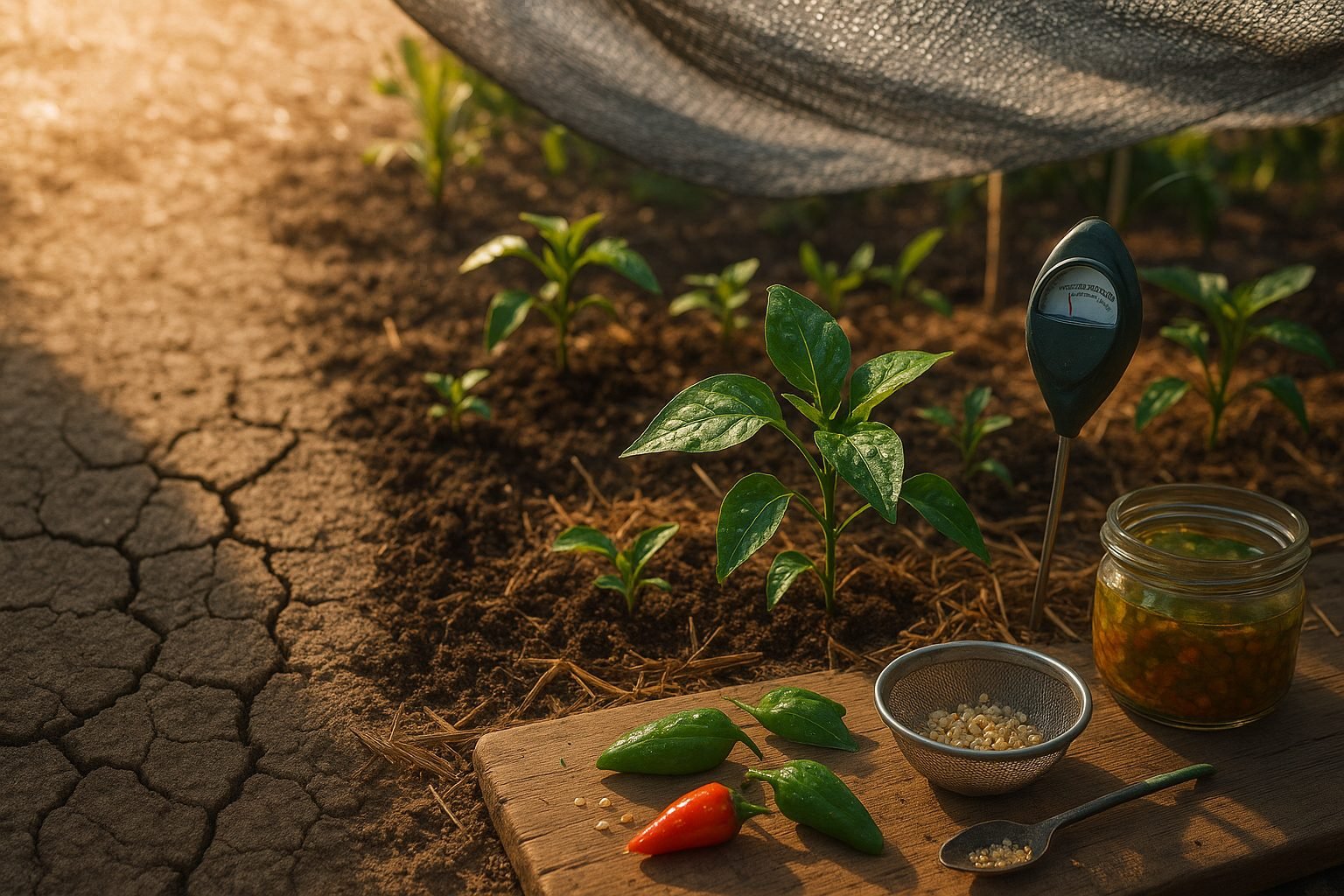 Challenges of Growing in Hot Dry Areas