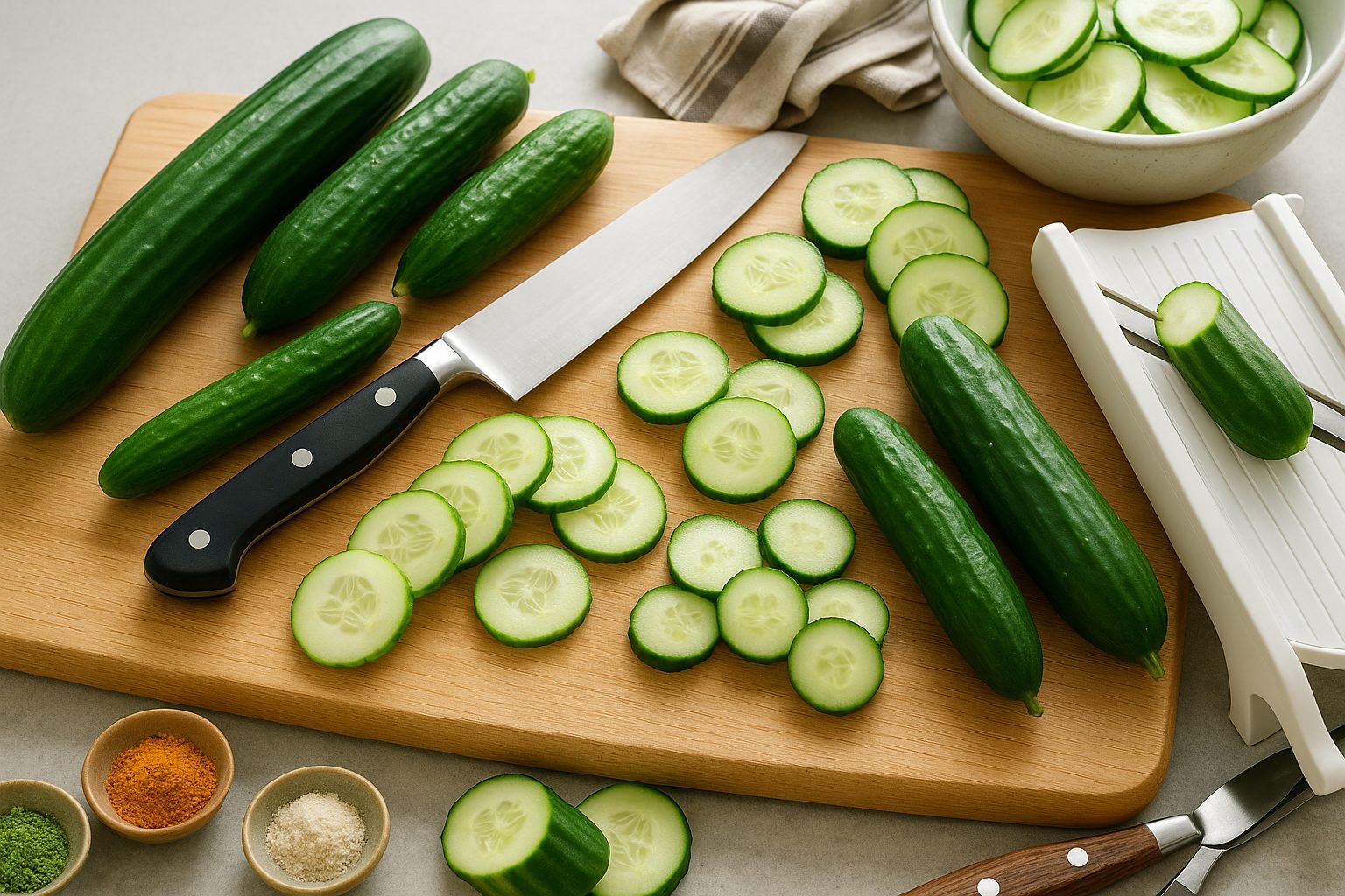 Choosing Cucumbers Prep Basics