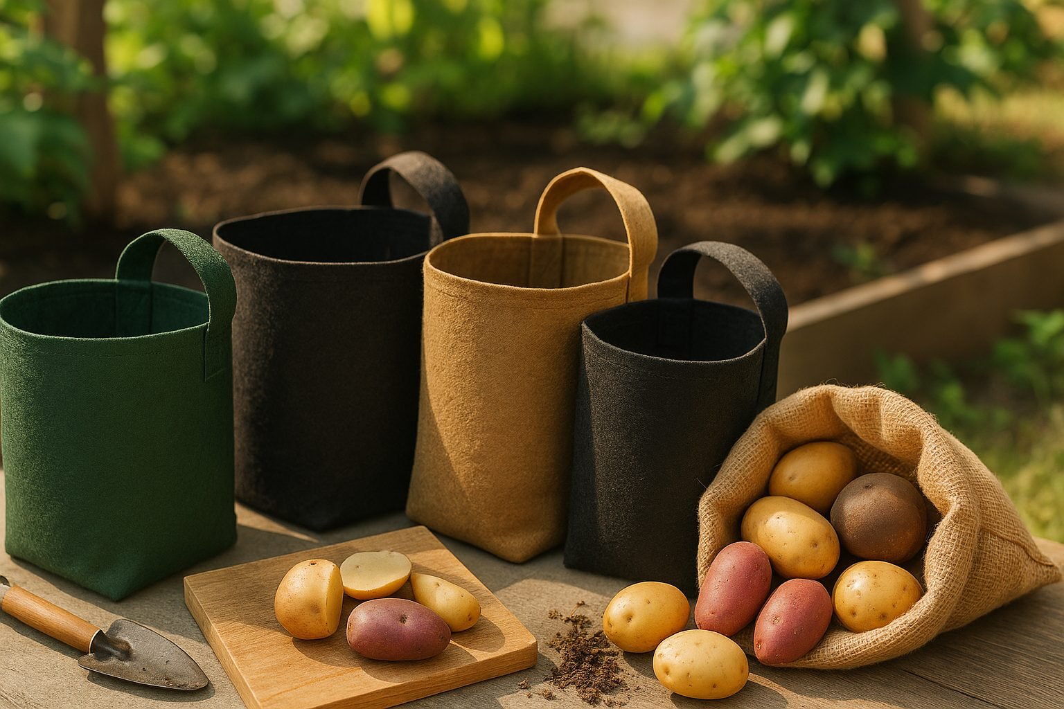 Choosing Grow Bags and Potato Varieties