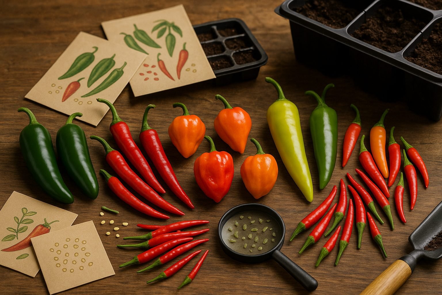 Choosing Kid-Friendly Hot Pepper Varieties
