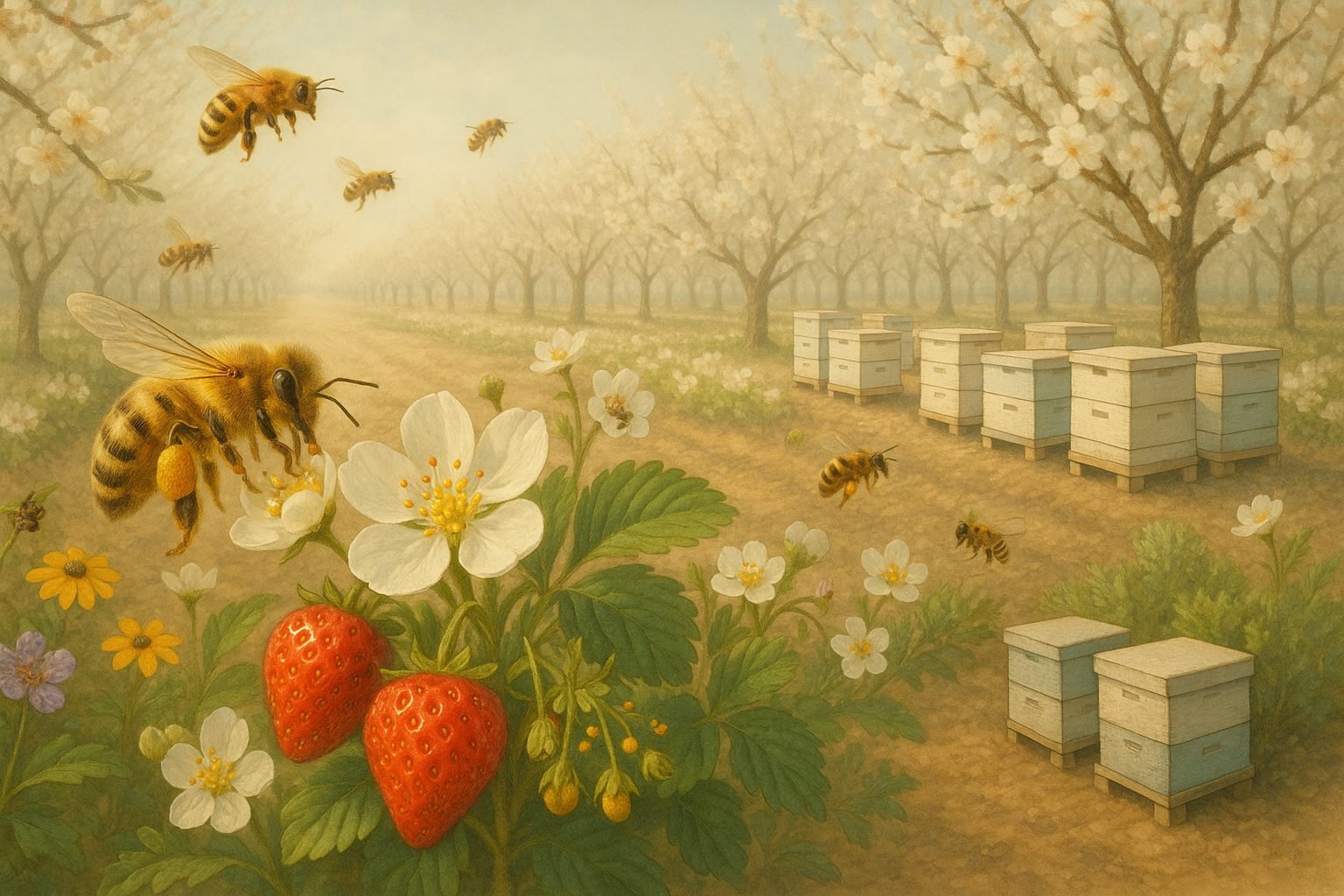 Choosing Pollinator-Friendly Strawberry Varieties