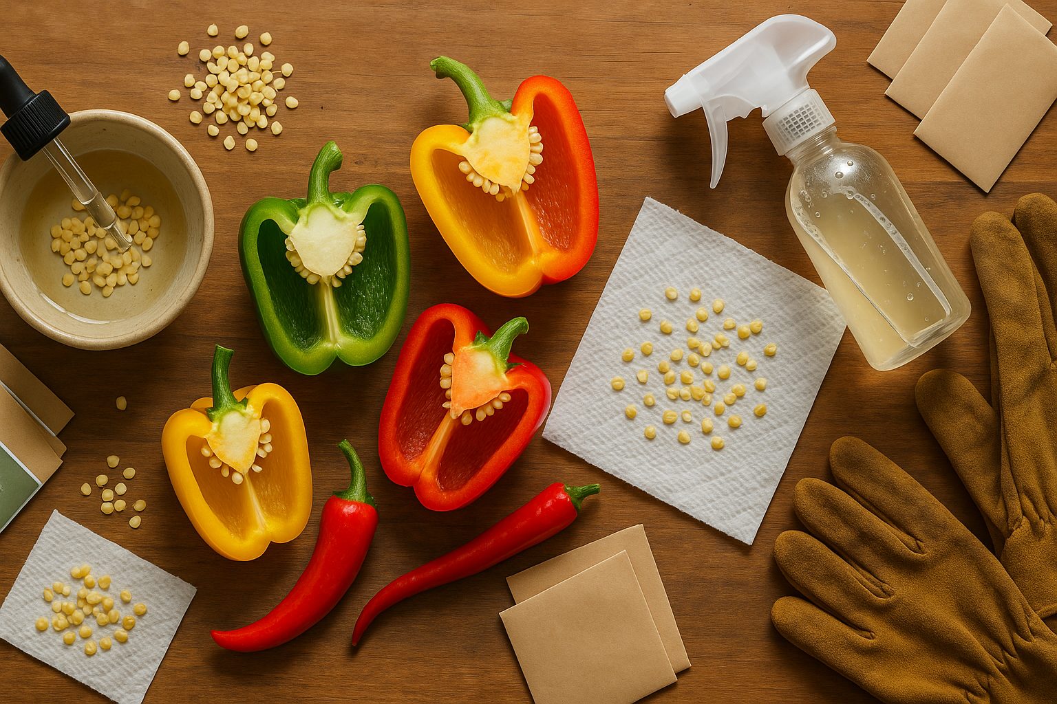 Choosing Preparing Pepper Seeds