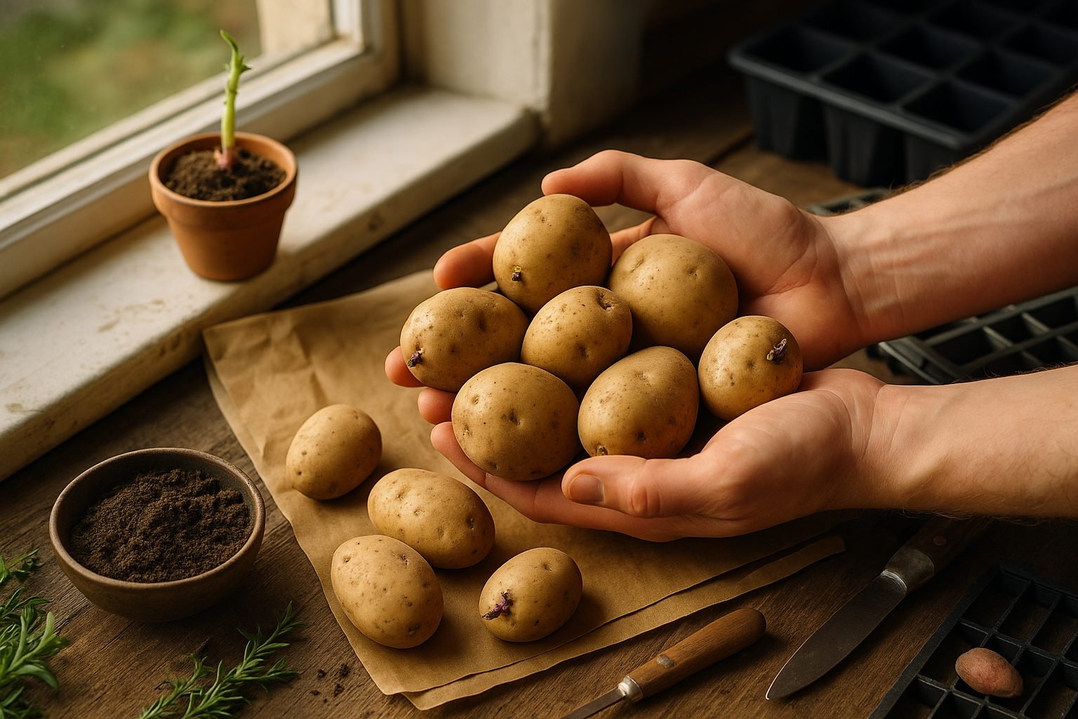 Choosing Preparing Seed Potatoes