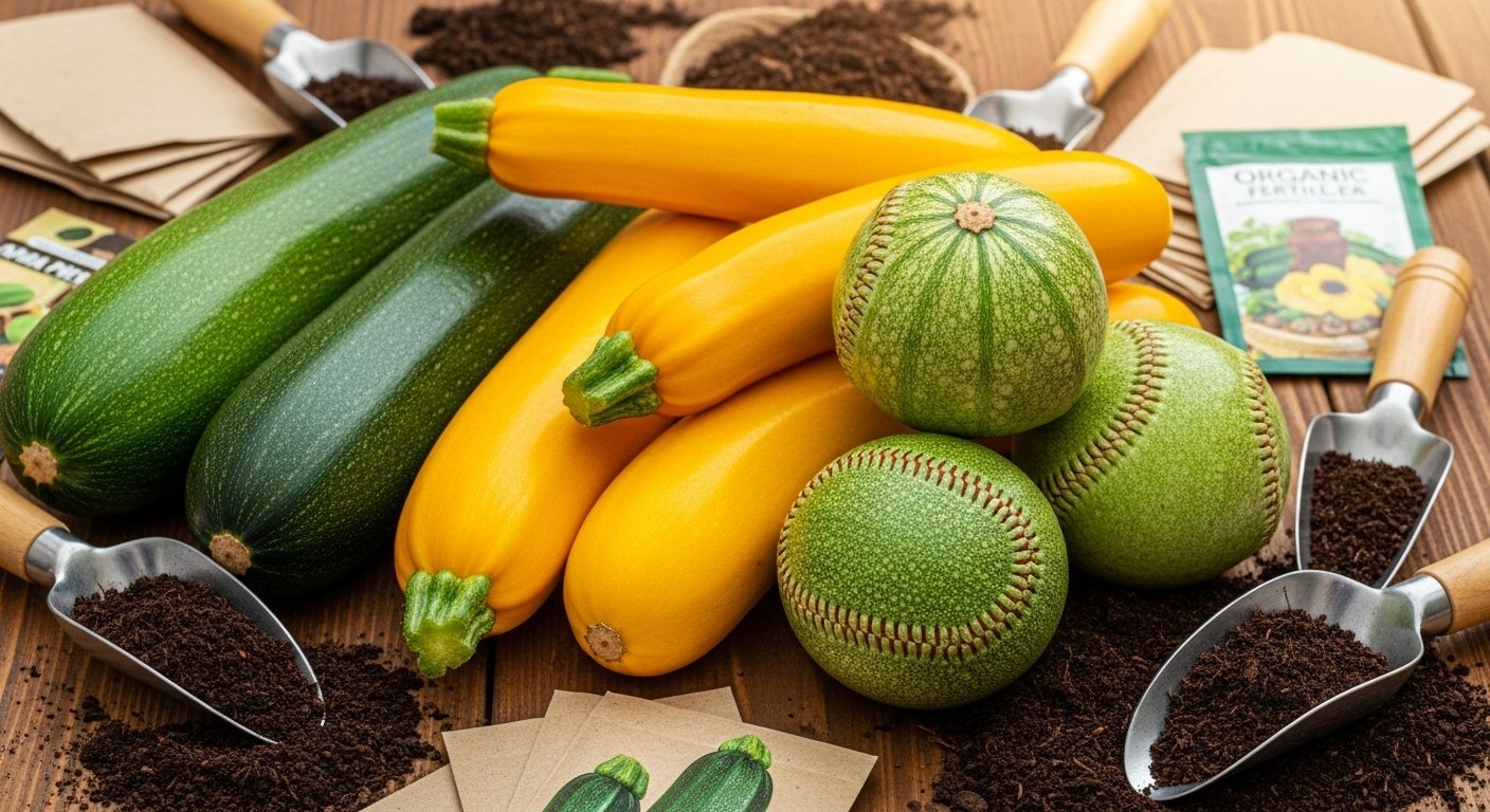 Choosing Zucchini Varieties Seeds