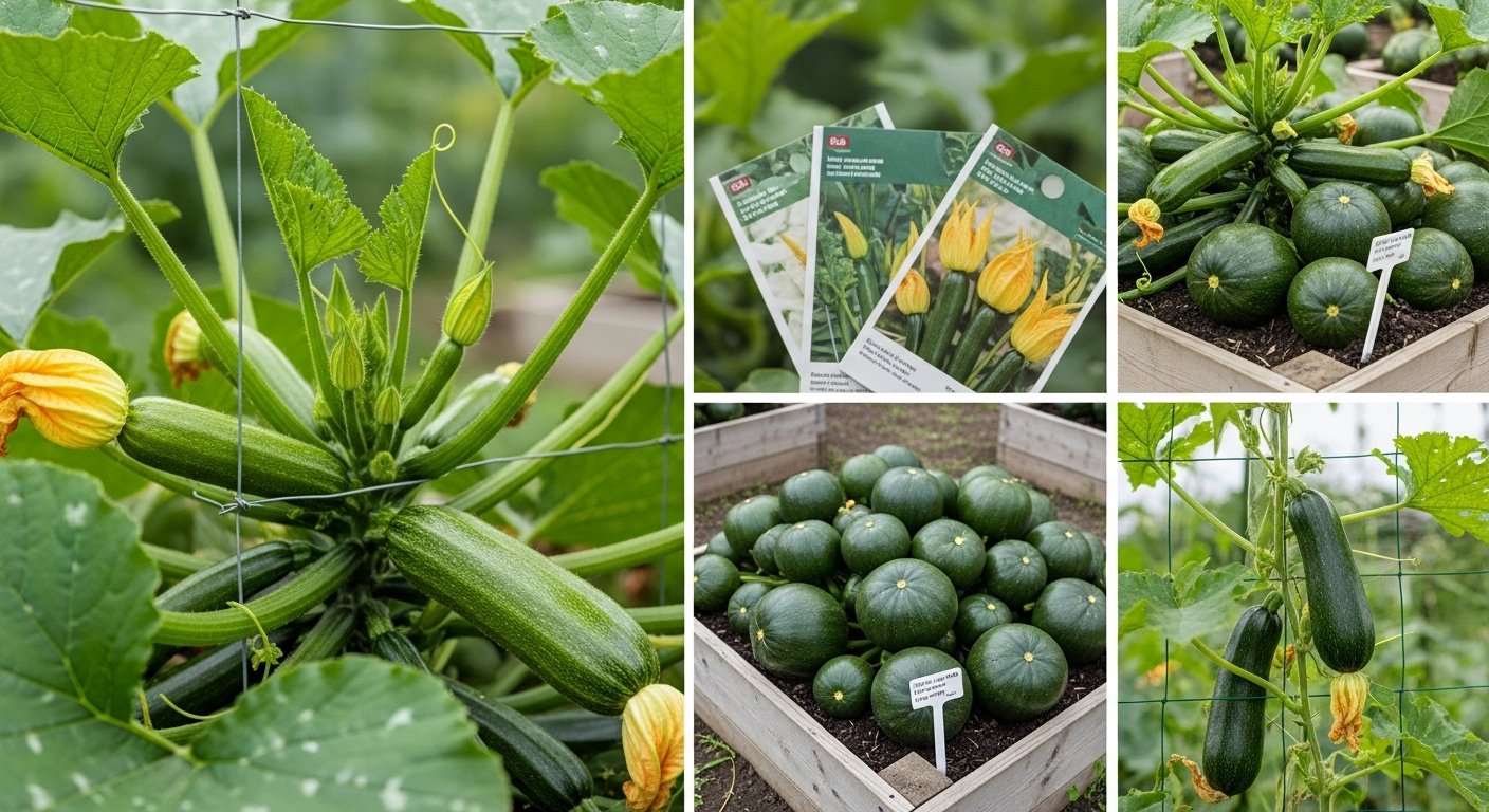 Choosing Zucchini Varieties for Vertical Growth