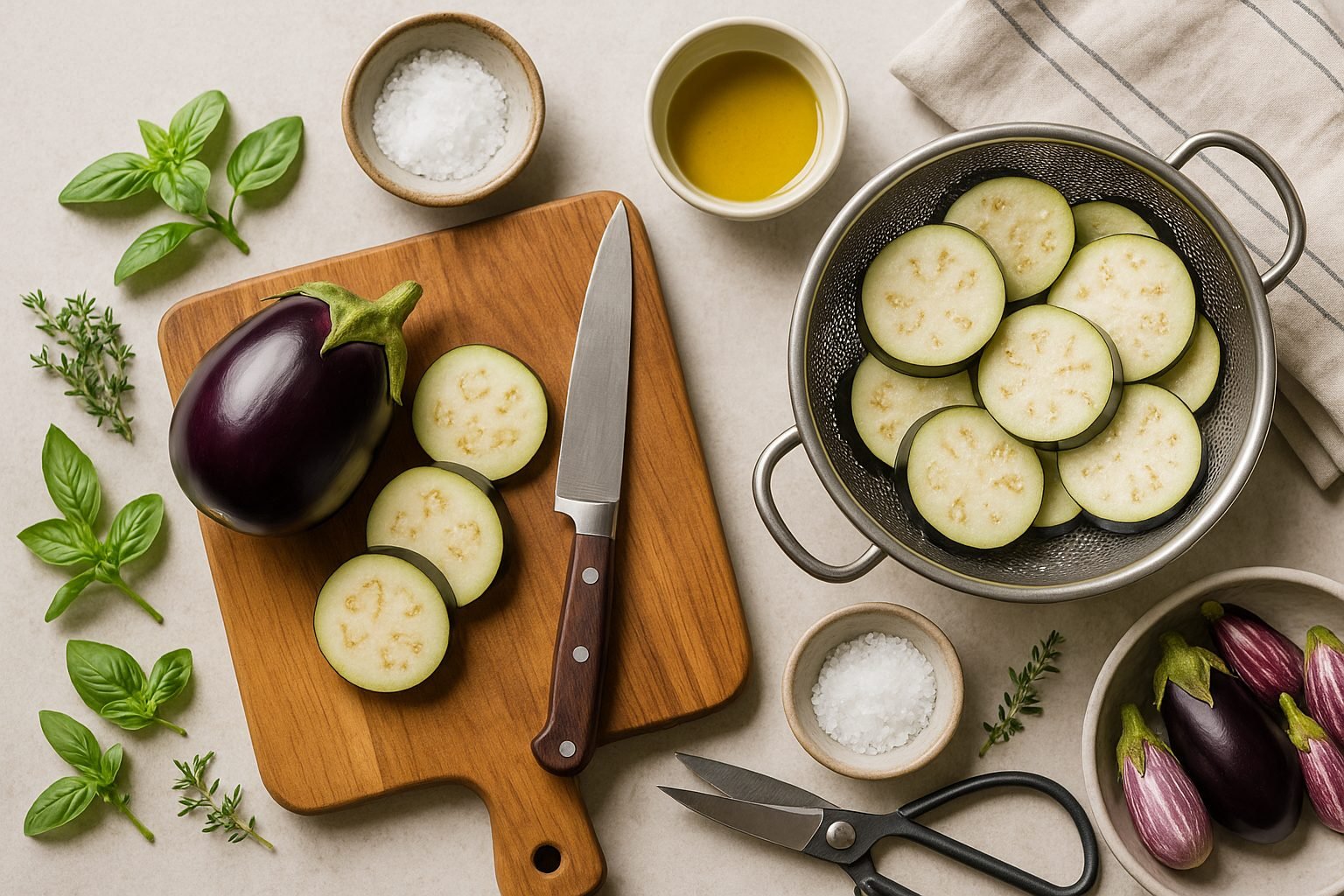 Choosing and Preparing Eggplant
