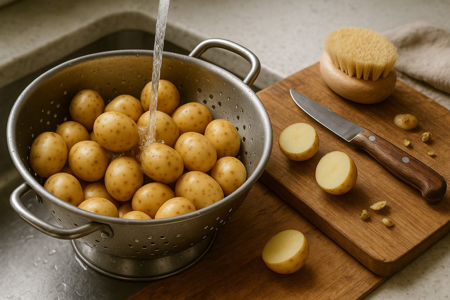 Choosing and Preparing New Potatoes