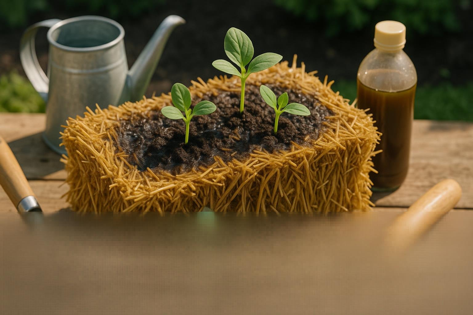 Choosing and Preparing Straw Bales