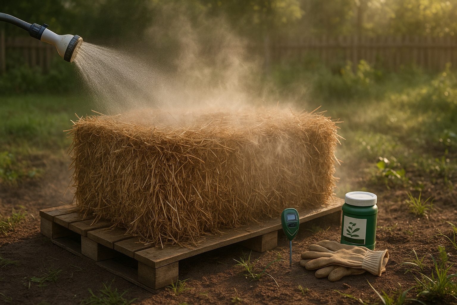 Choosing and Preparing Your Straw Bales