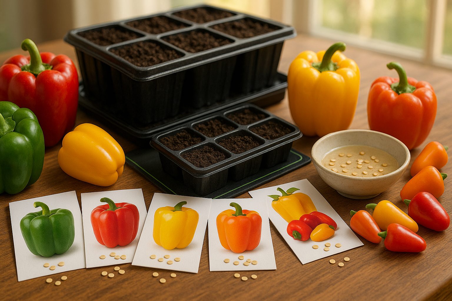 Choosing and Starting the Right Bell Pepper Varieties