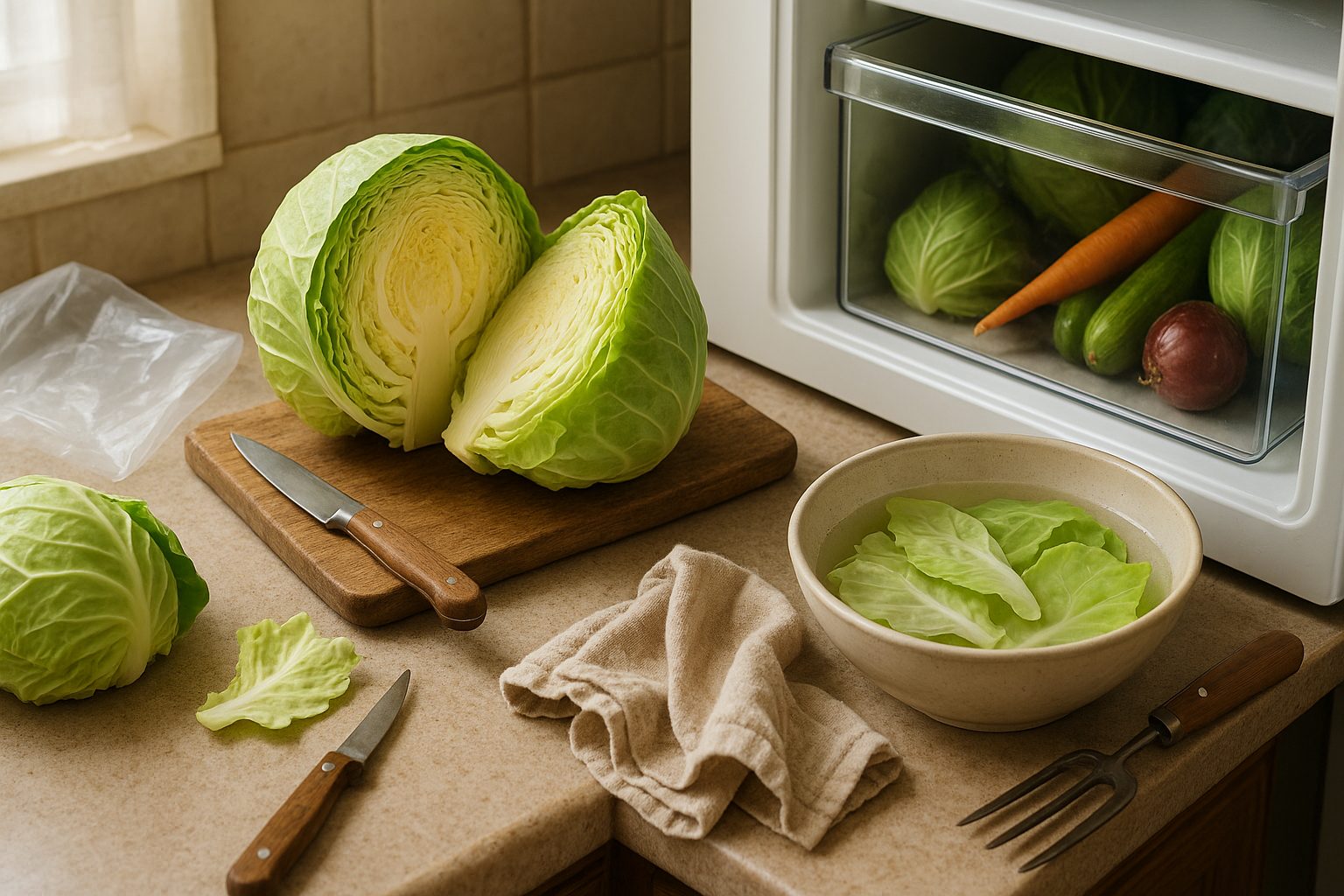 Choosing and Storing Cabbage
