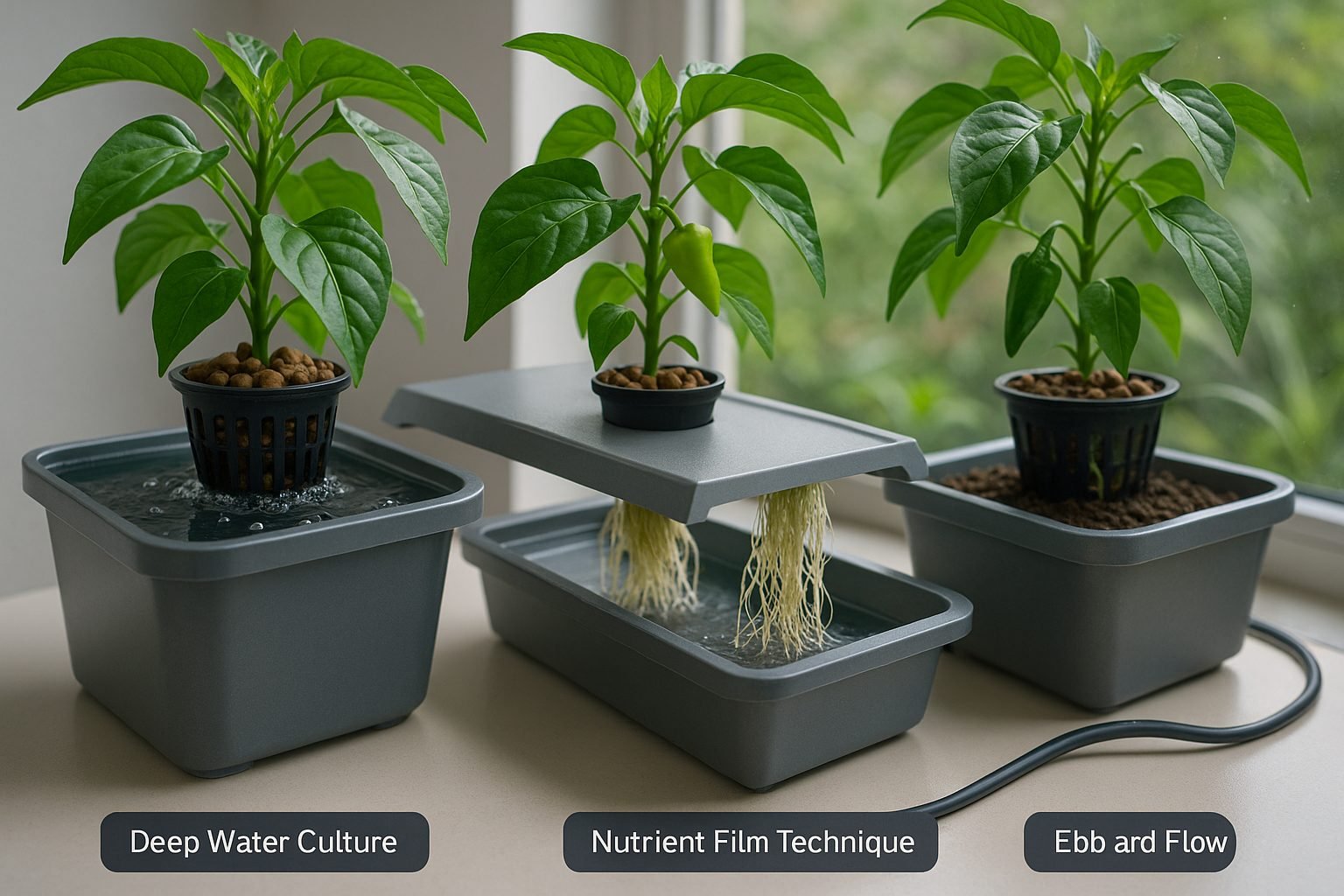 Choosing the Best Hydroponic System for Peppers