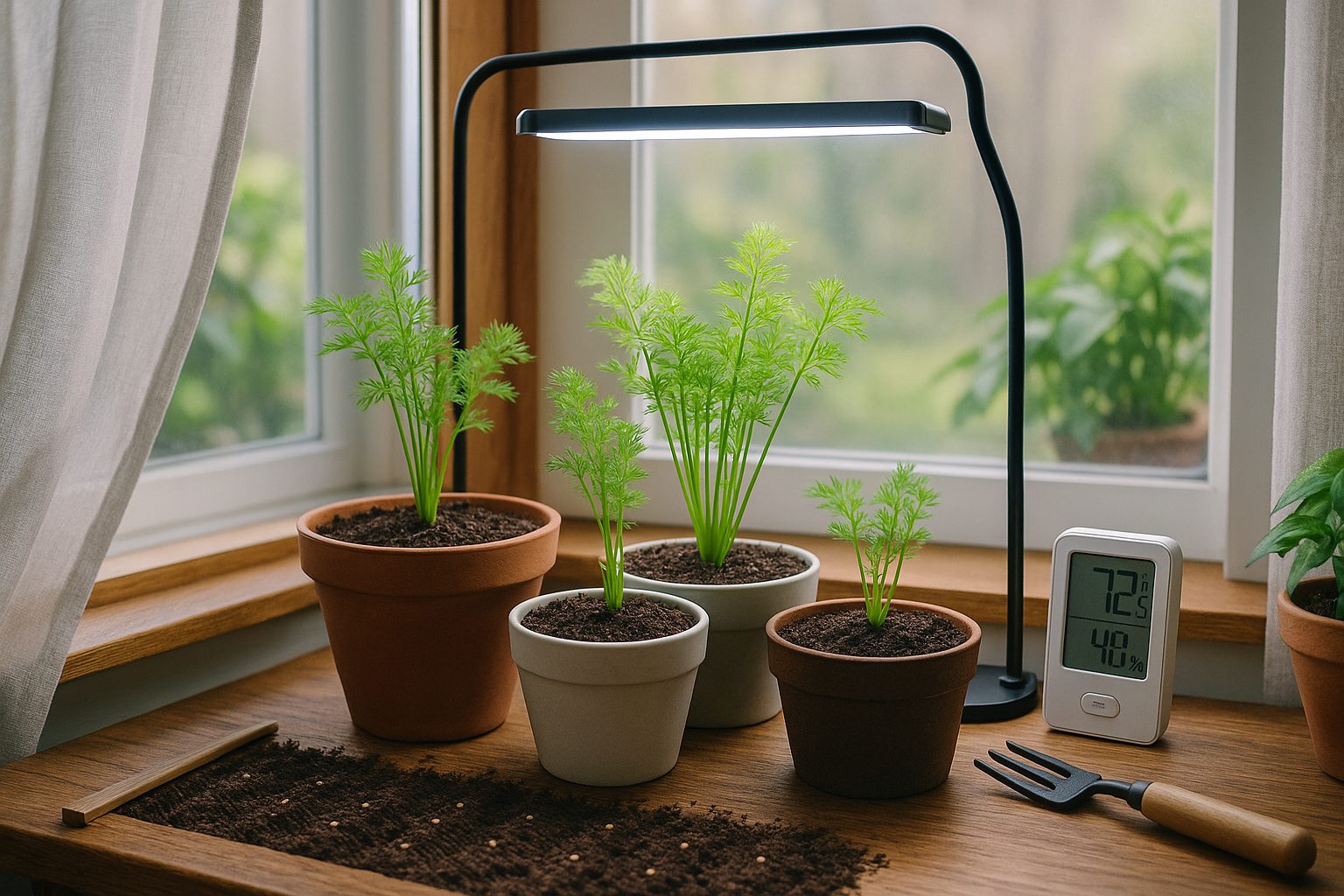 Choosing the Best Location for Indoor Carrots