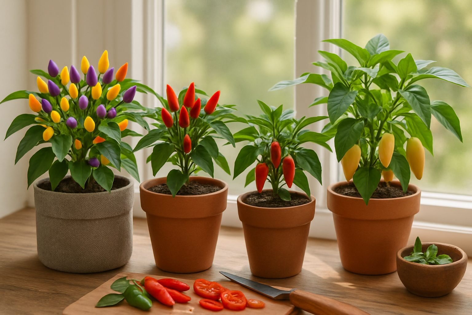 Choosing the Best Pepper Varieties for Indoor Growing