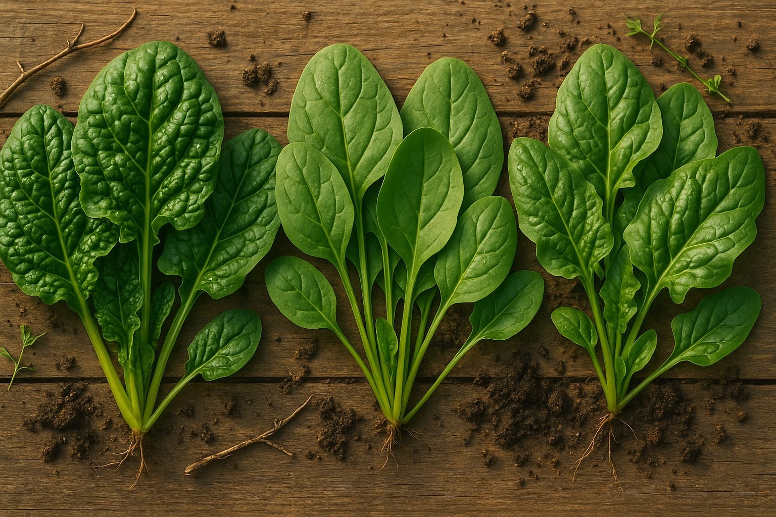 Choosing the Best Spinach Varieties