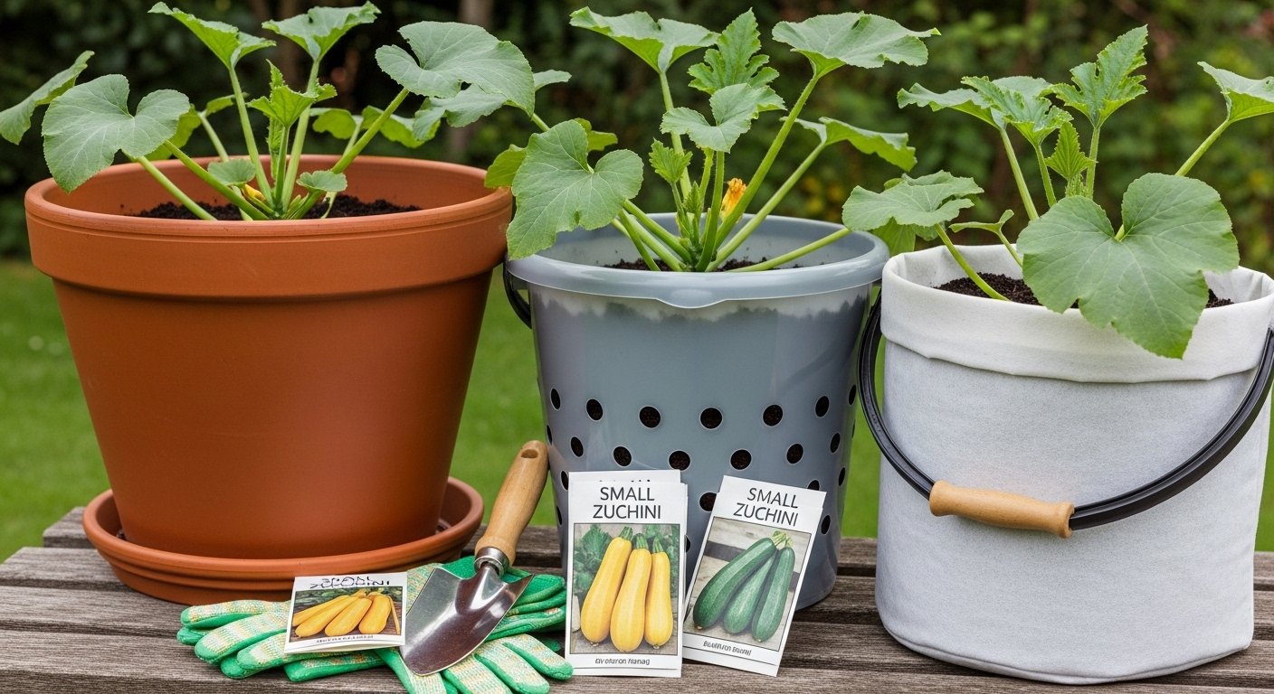 Choosing the Best Zucchini Varieties and Containers