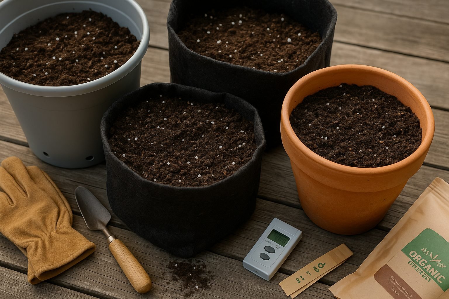 Choosing the Right Container and Soil