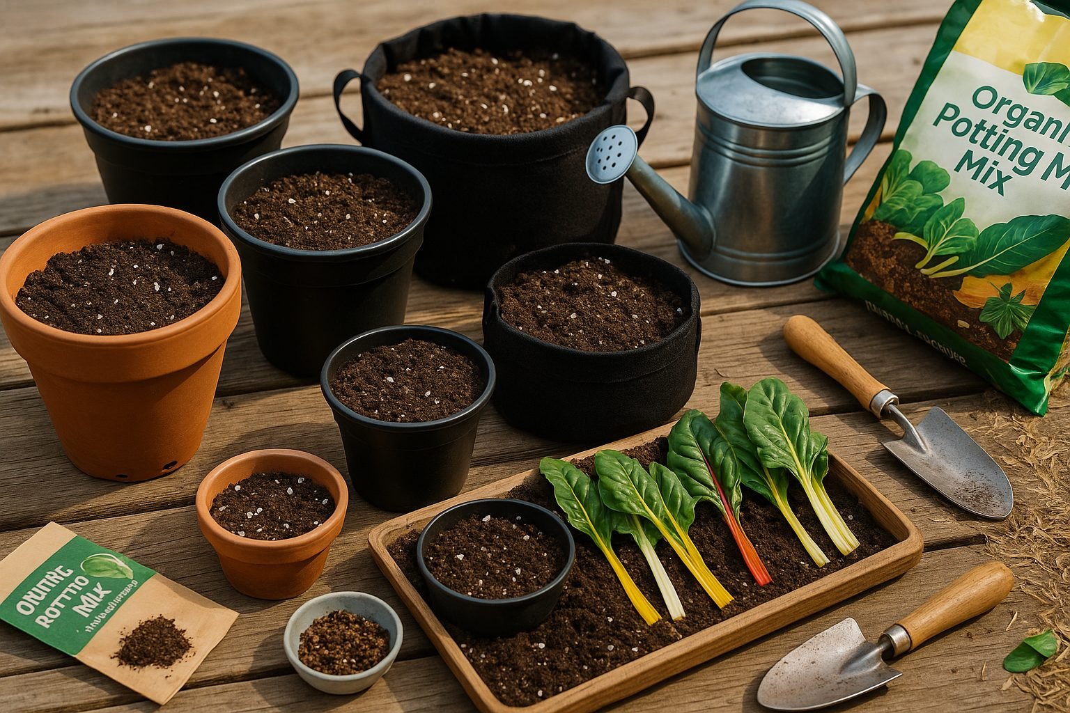 Choosing the Right Container and Soil