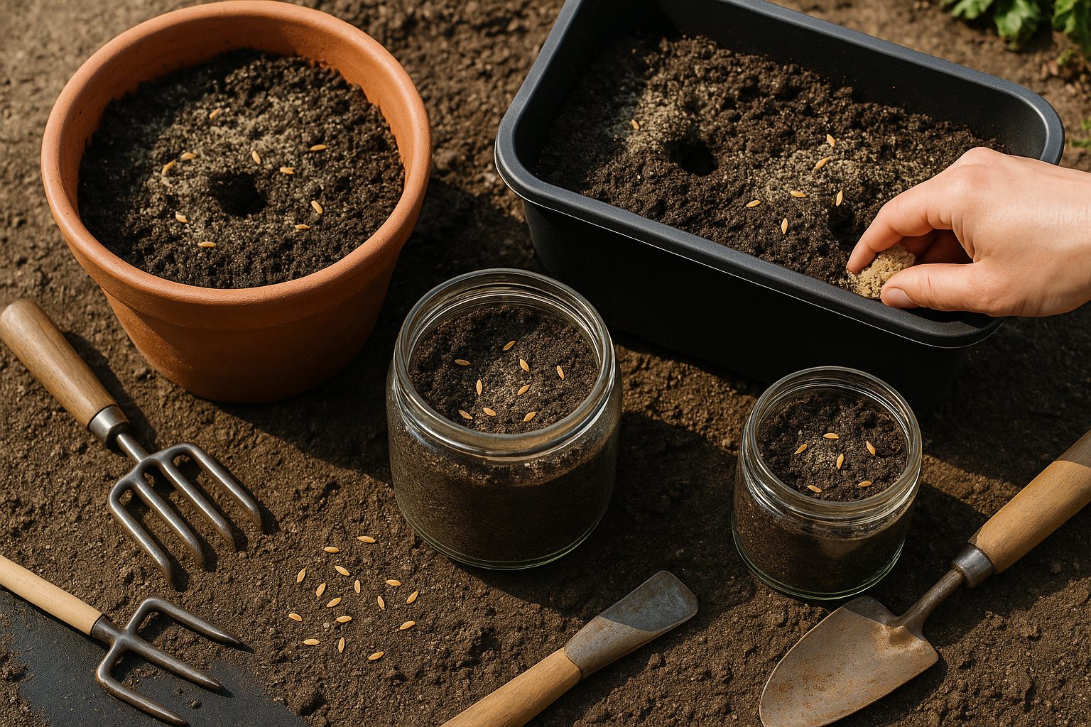 Choosing the Right Container and Soil