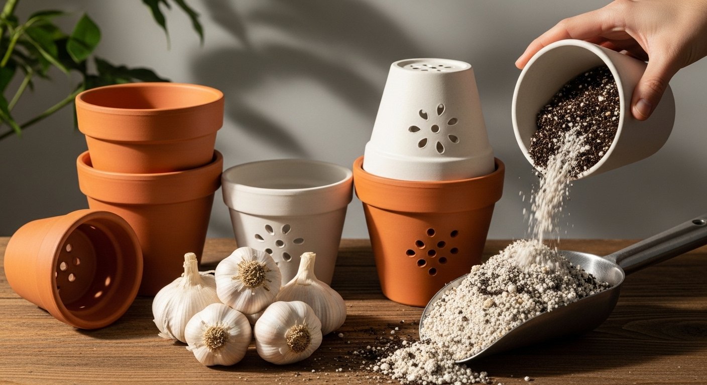Choosing the Right Garlic and Pot